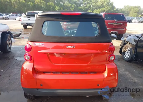 2008 Smart Fortwo Passion from USA, damaged, VIN WMEEK31X88K196509